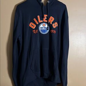 Oilers hooded sweatshirt nhl